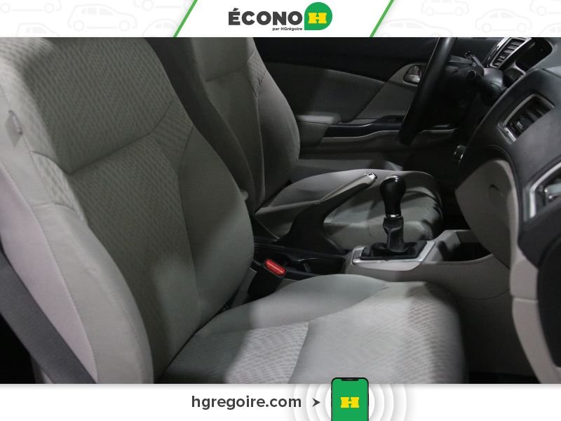 2014 Honda Civic White Blainville - photo #22