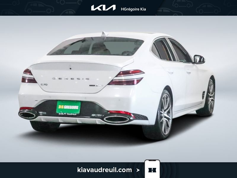 2022 Genesis G70 White Laval - photo #6