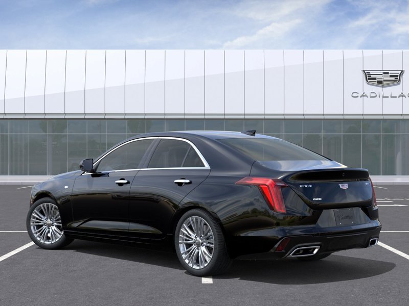 2026 CADILLAC CT4 CT4 SEDAN 2.0L TURBO PREMIUM LUXURY AWD (1SD) Black Raven Laval - photo #2