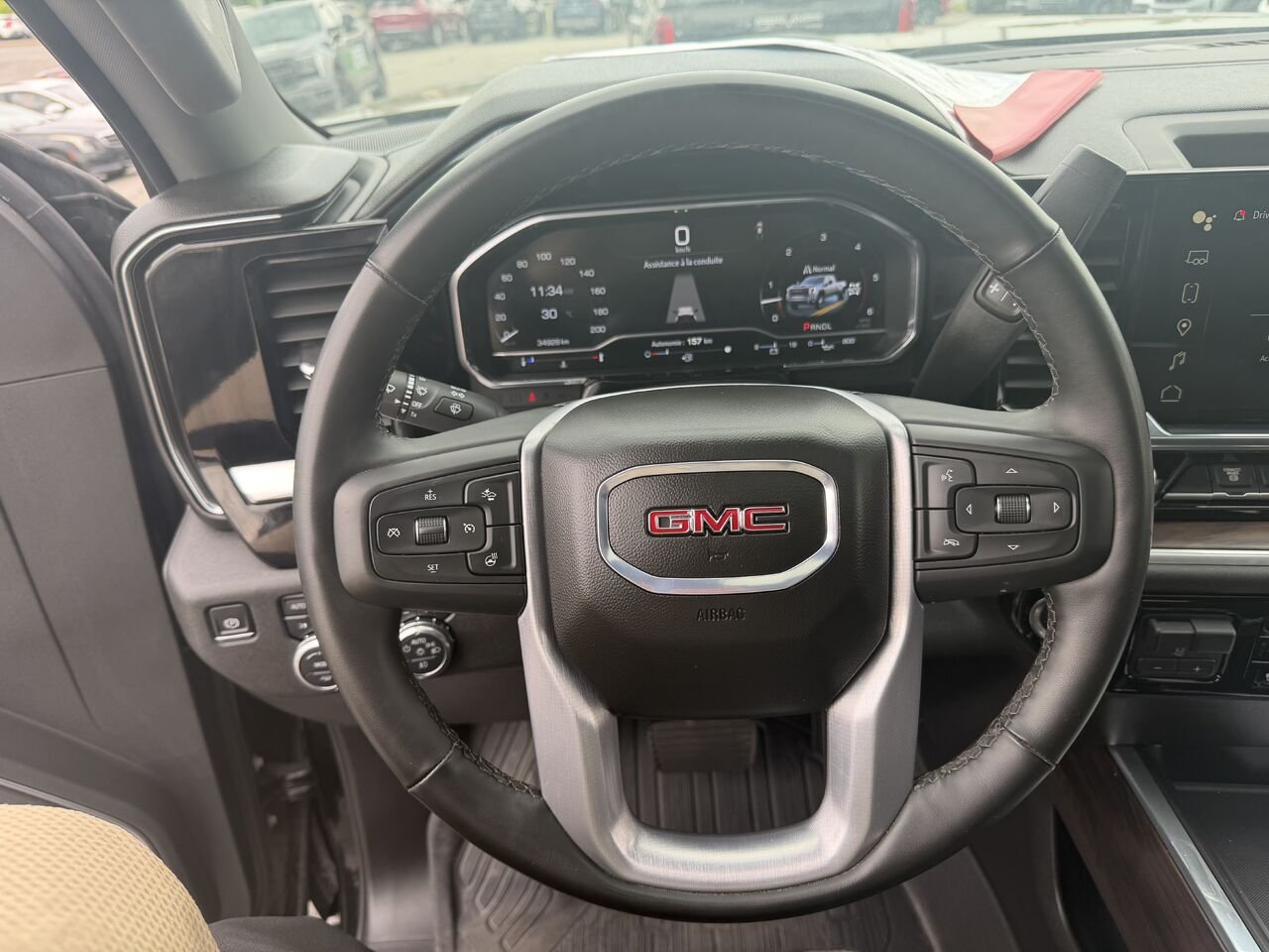 GMC SIERRA K3500 SLT SLT cabine multiplace 4RM 172 po 2025 Noir Ottawa & Gatineau - photo #2