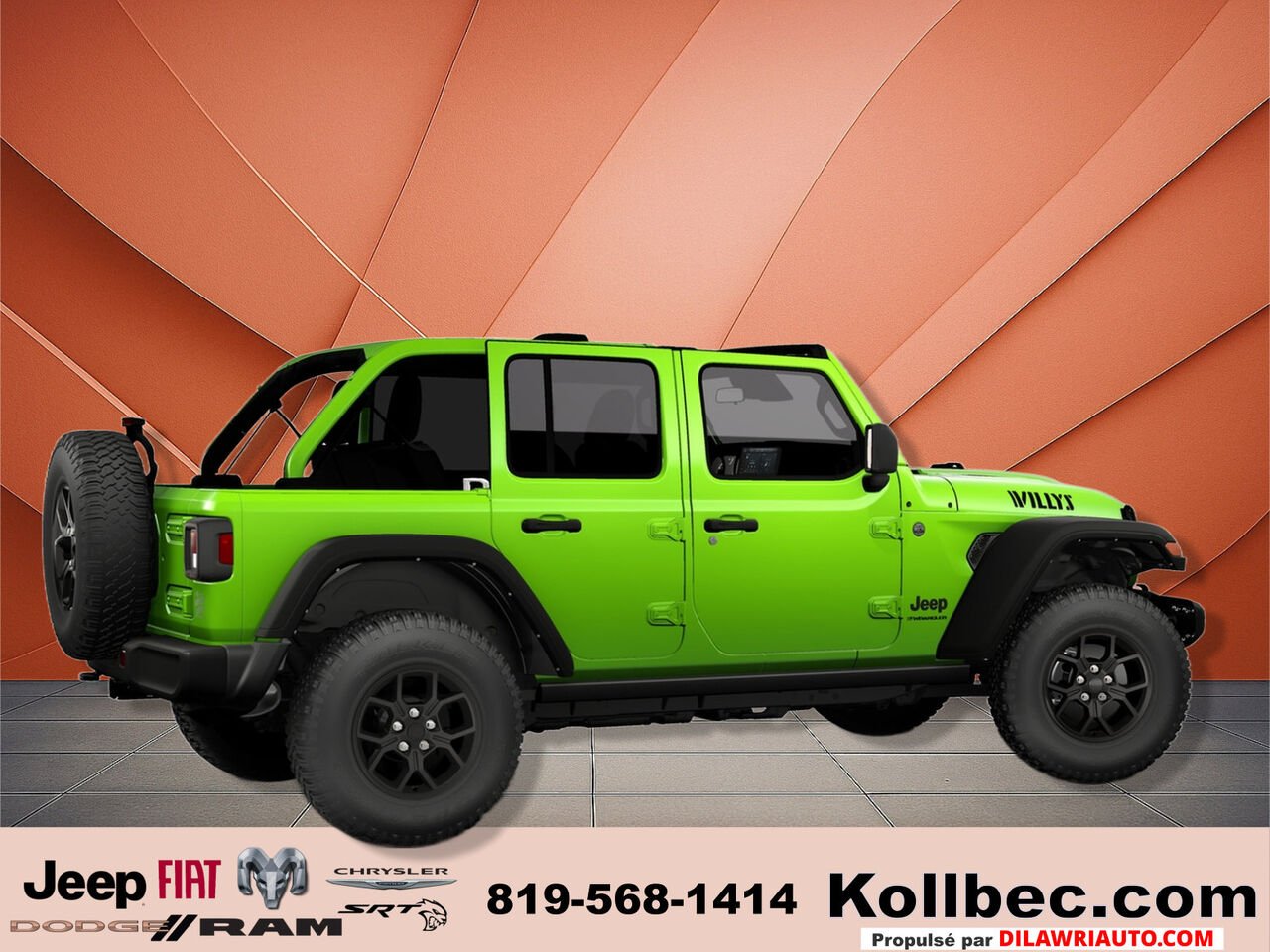 2026 JEEP Wrangler 26420 | Willys 4 portes 4x4 Mojito Gatineau - photo #5
