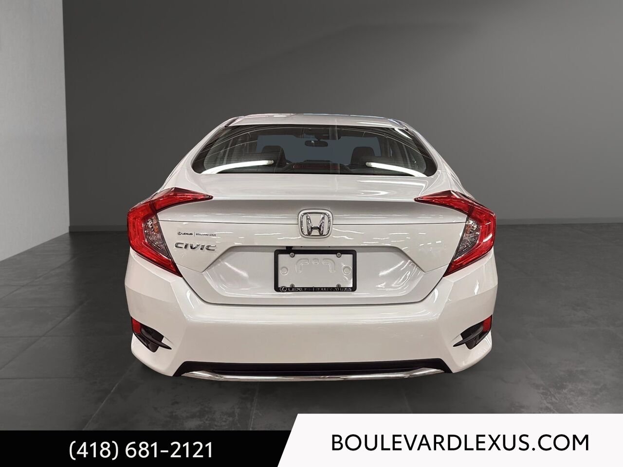 Honda Civic 601157A 2020 Blanc Québec - photo #4