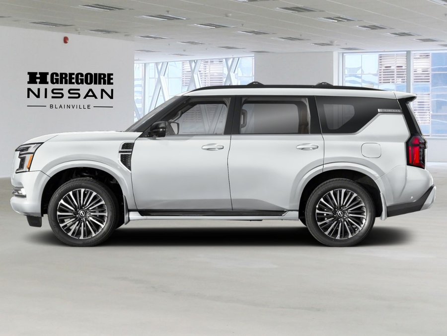 Nissan Armada 2026 2026 Blanc d'Aspen triple couche