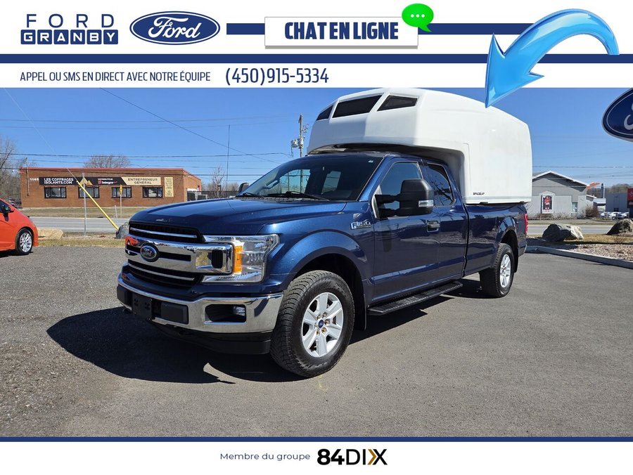 2018 Ford F-150 Blue