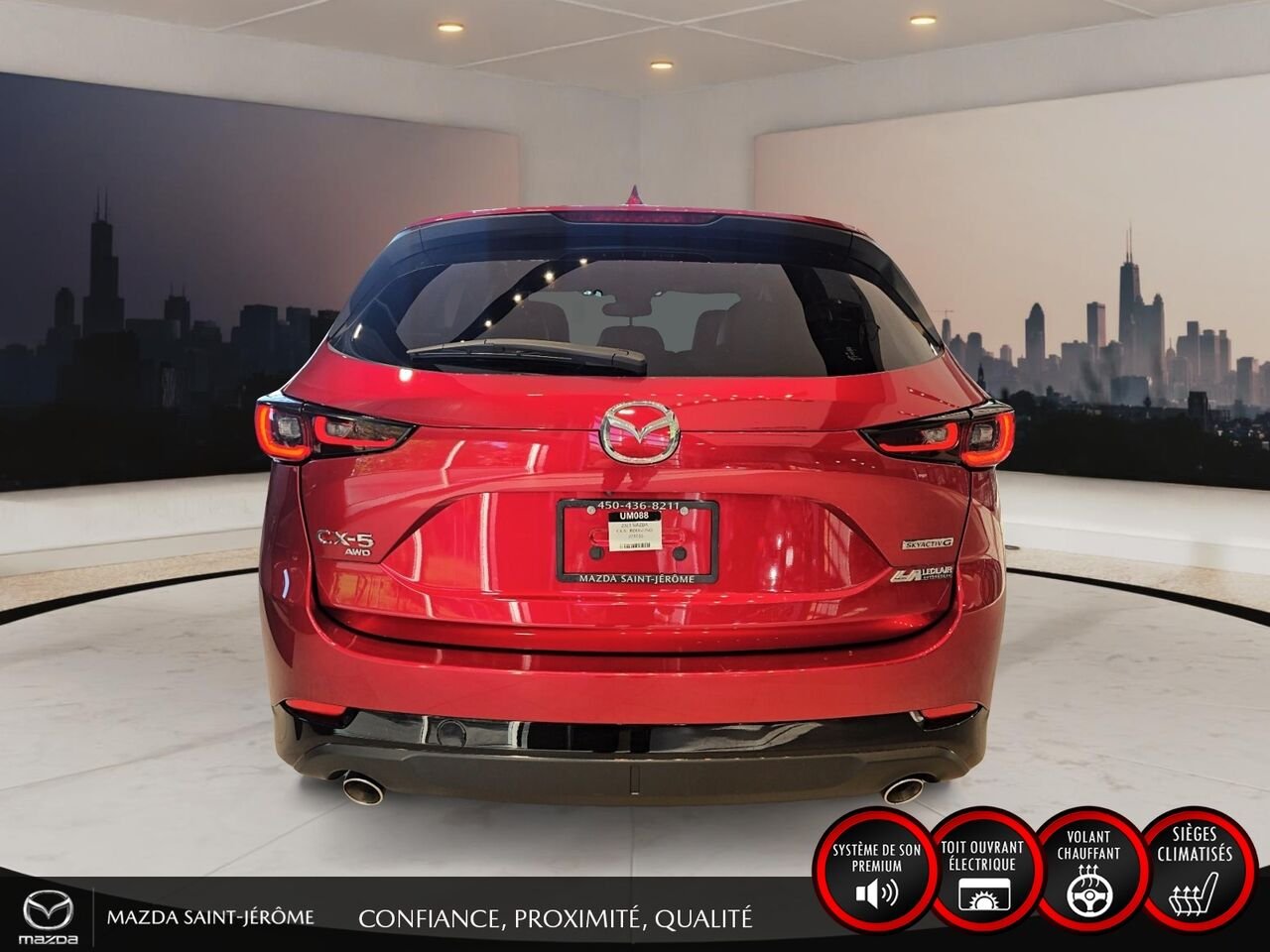 2023 Mazda CX-5 Red Ste-Agathe des Monts - photo #6