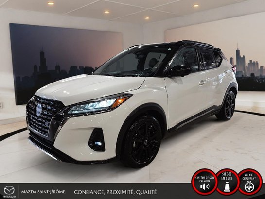 2024 Nissan Kicks SR | RADIO BOSE | CUIR | White