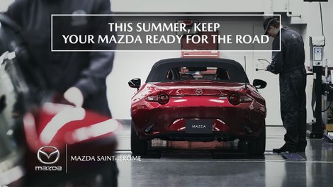 This Summer, Keep Your Mazda Ready for the Road