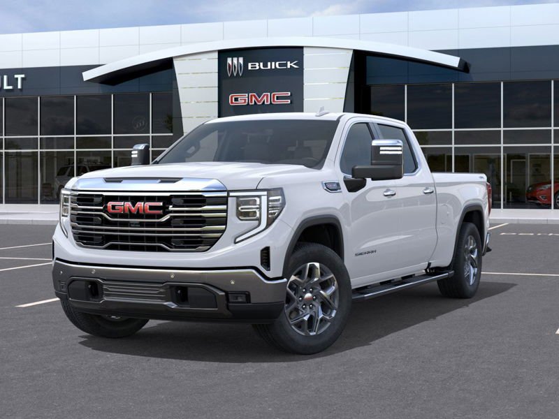 2026 GMC Sierra 1500 SLT cabine multiplace 4RM 157 po Glacier White Tricoat Sherbrooke - photo #5