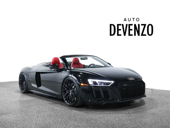 Audi R8 Spyder 2018 2018 Noir