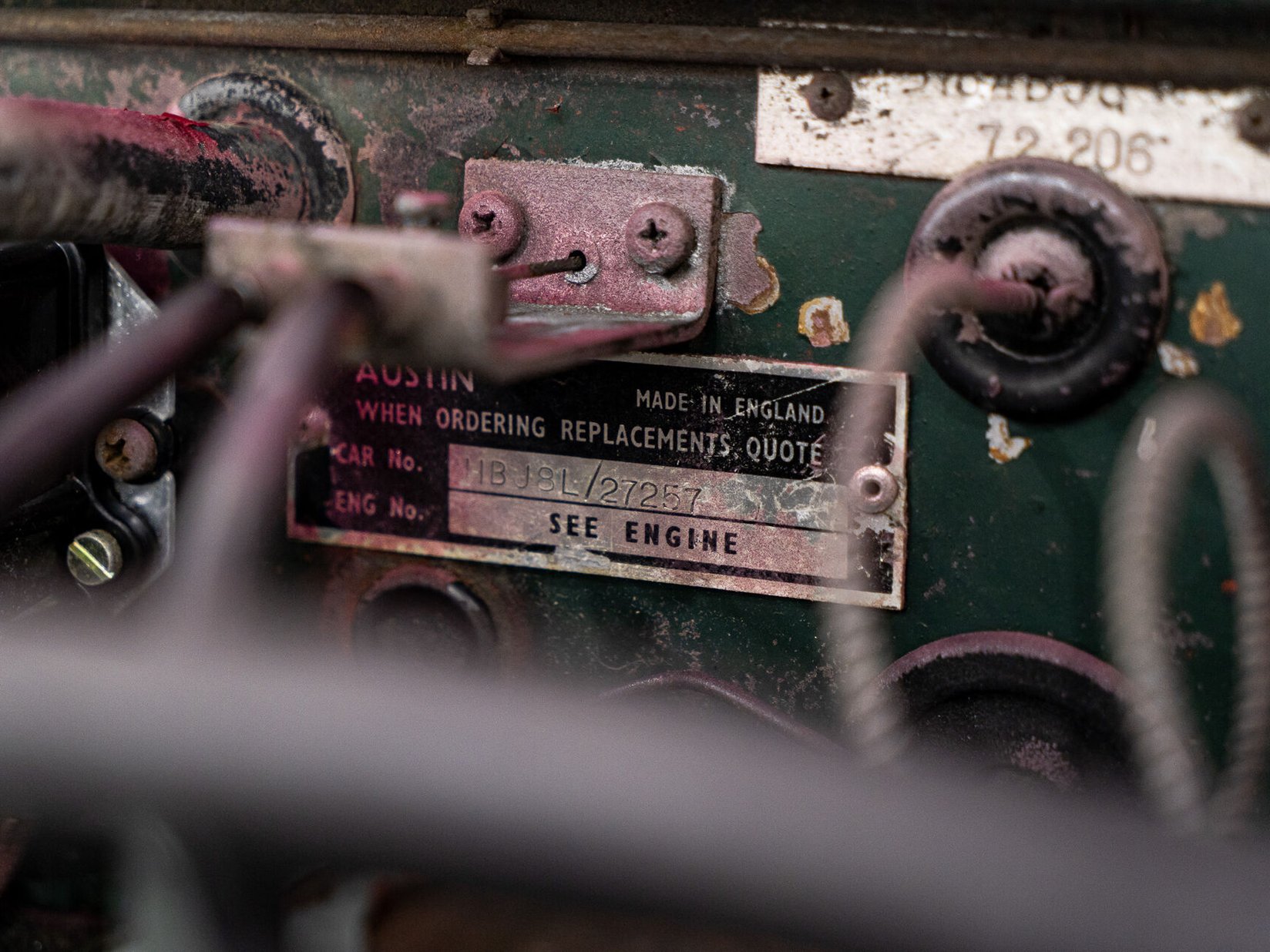 Austin Healey 3000MKIII Project Car **PRIX EN USD** 1960 Rouge Montréal - photo #66