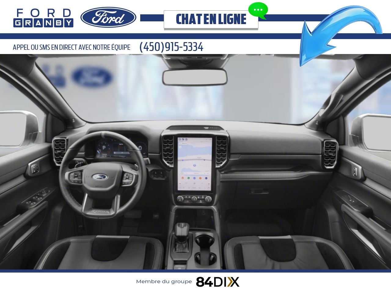 2025 Ford Ranger Shadow Black Granby - photo #3