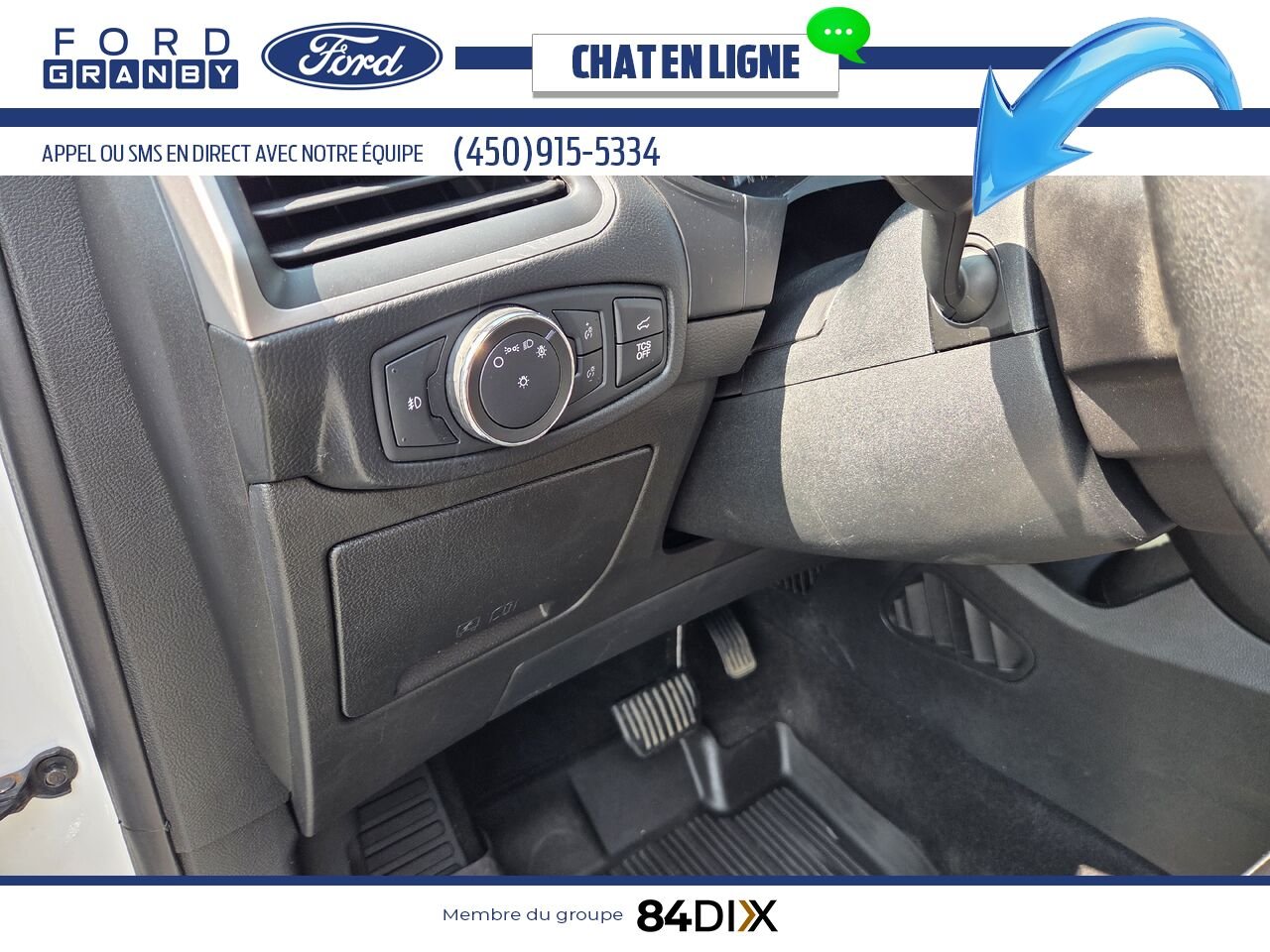 Ford Edge 2022 Blanc Granby - photo #18