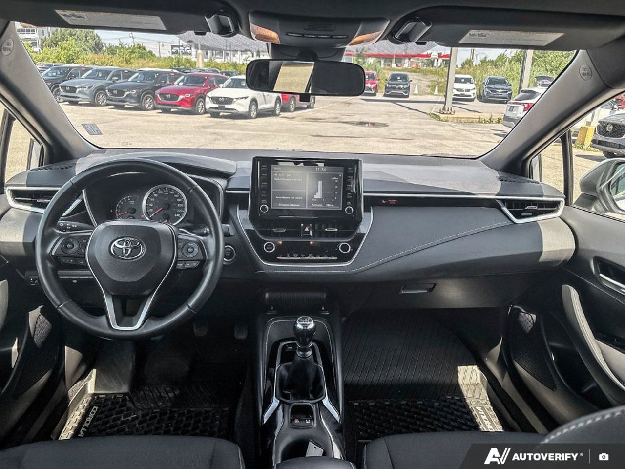 2022 Toyota Corolla Hatchback JTNK4MBE9N3176849 Grey Mirabel - photo #25