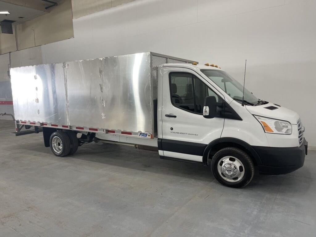 2019 Ford Transit Chassis Cab T-350 178" 9950 GVWR DRW White Kirkland - photo #2