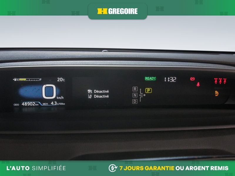 Toyota Prius 2021 Rouge Saint-Eustache - photo #10