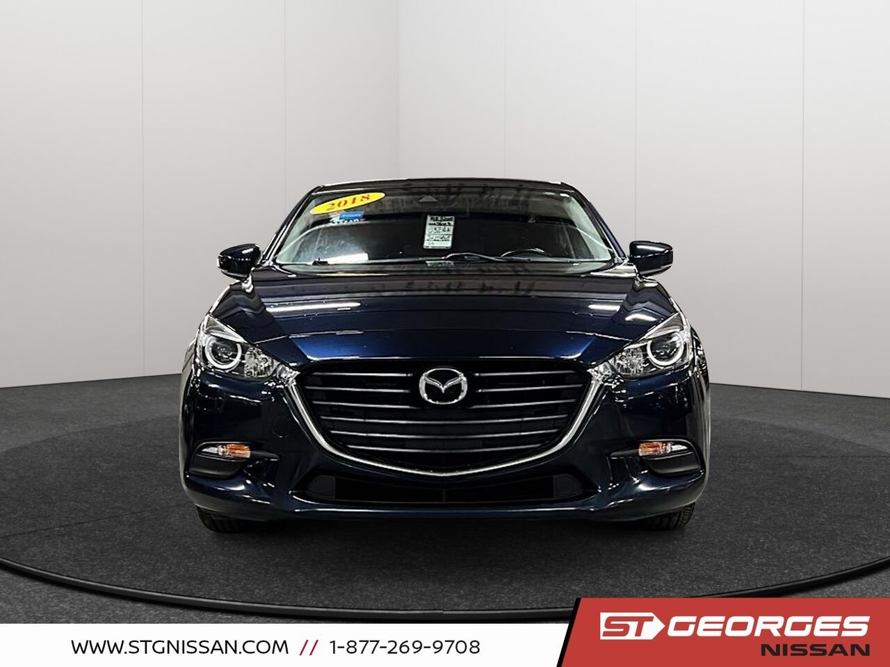 Mazda Mazda3 Sport 2018 Bleu Saint-Georges - photo #1