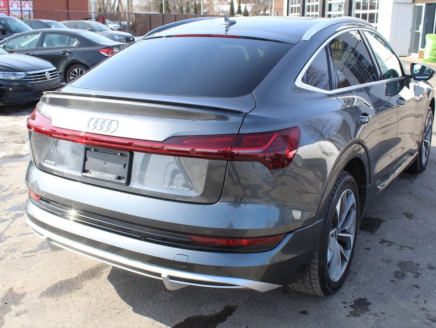 Audi e-tron Sportback 2022 2022 Gris