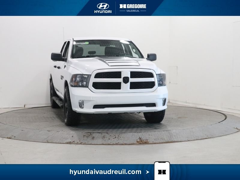 Dodge Ram YA857 | Express 4x4 Quad Cab 6'4" Box *Ltd Avail* 2018 Blanc Laval - photo #0