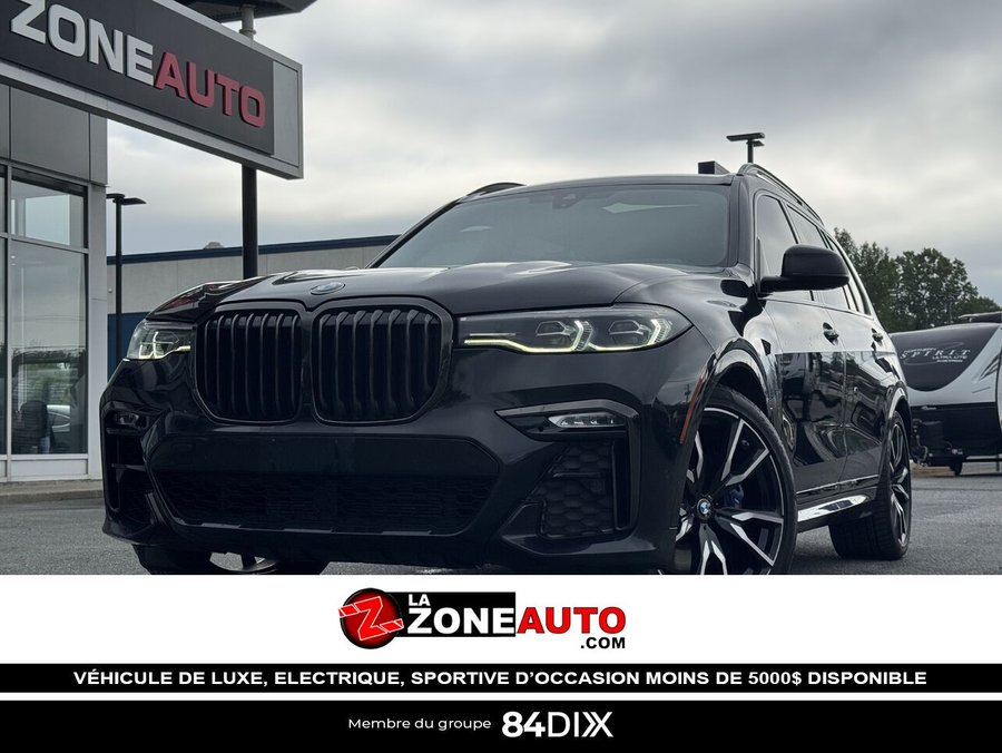 BMW X7 Blackout 2021 2021 Noir