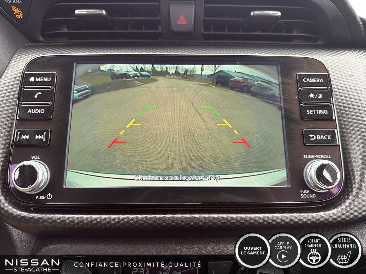 2024 Nissan Kicks SV | BAS KILO | CARPLAY | UN SEUL PROPRIÉTAIRE White Saint-Jérôme - photo #19