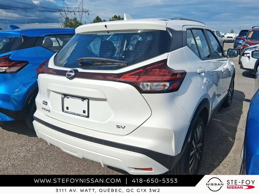 Nissan Kicks SV TA S6736 2024 Blanc
