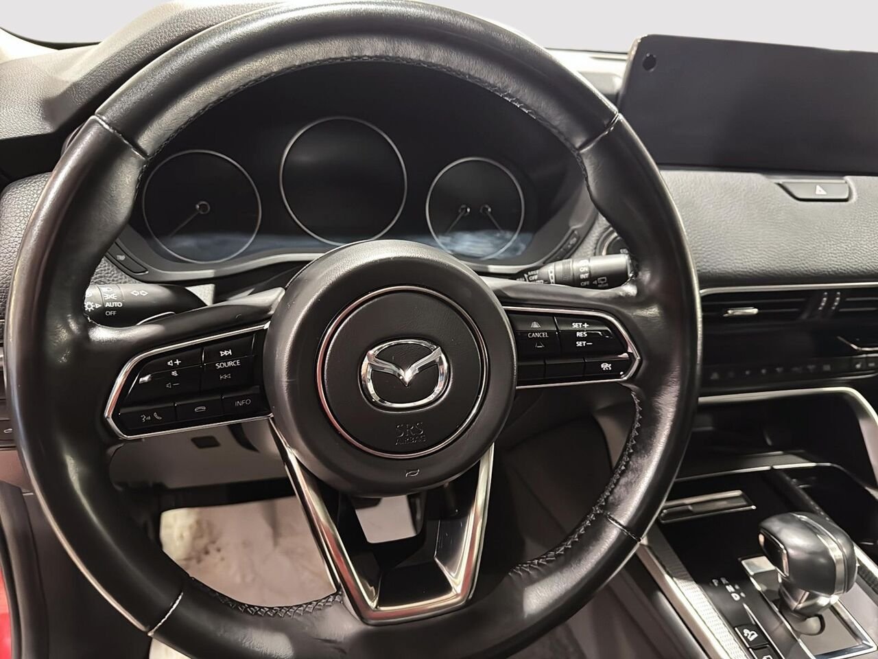 2024 Mazda CX-90 hybride léger Red Rouyn-Noranda - photo #12