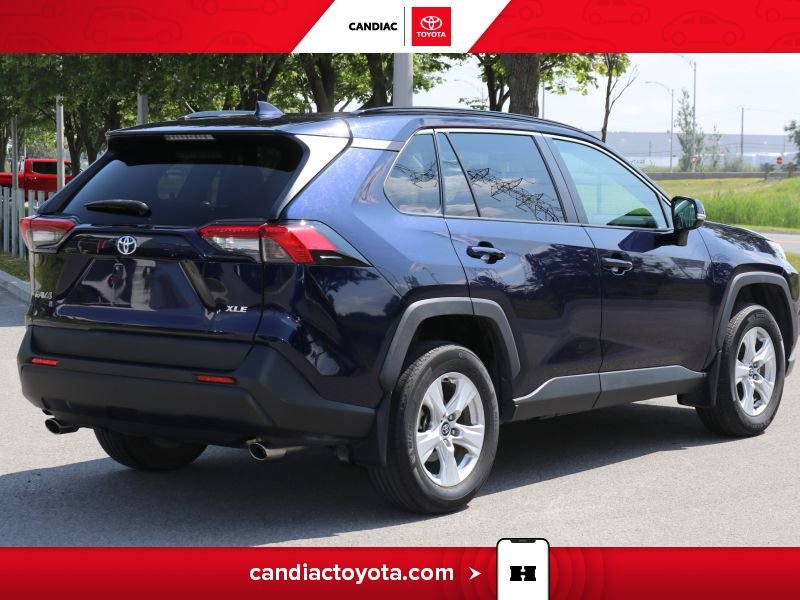 Toyota Rav 4 TR04276 | XLE - BAS KM - MAGS 2019 Bleu Laval - photo #10