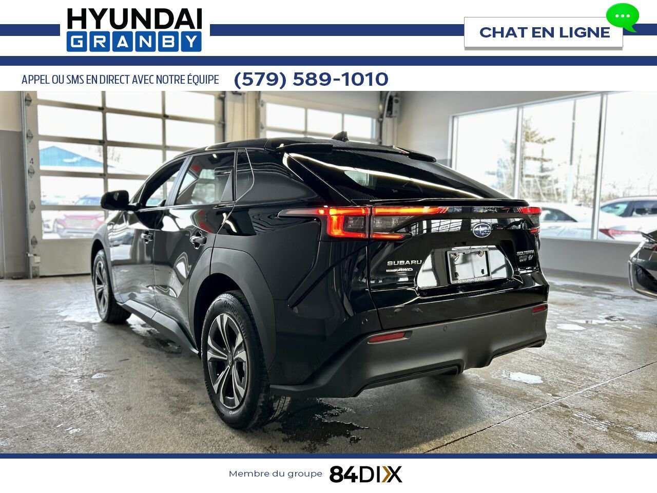 2023 Subaru Solterra Black Granby - photo #4