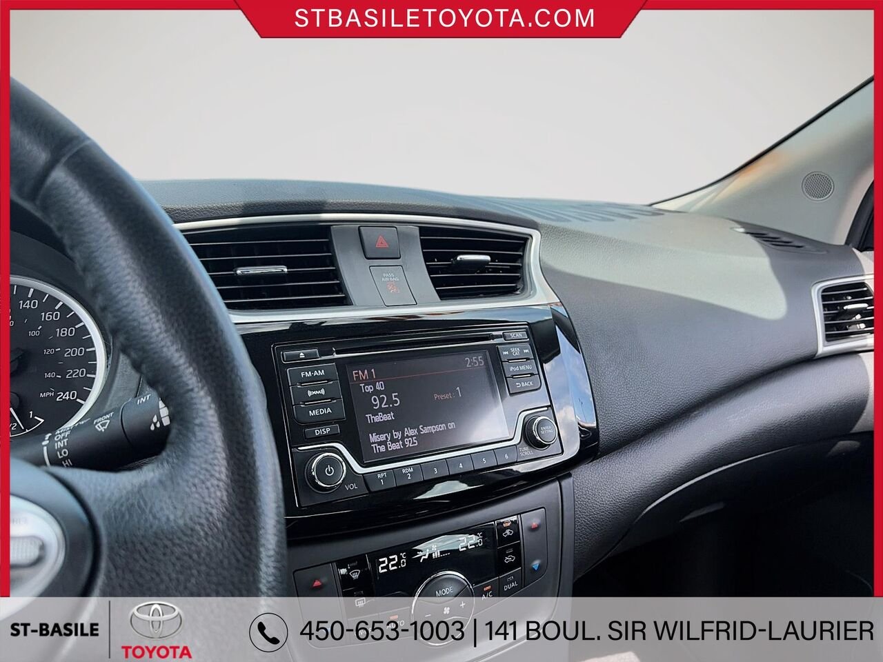 Nissan Sentra 2018 Gris Saint-Basile-le-Grand - photo #11