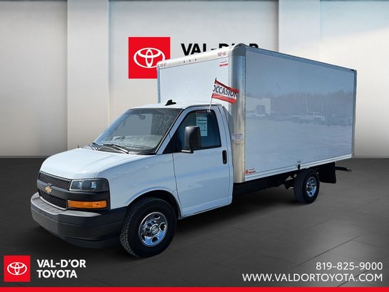 Chevrolet Fourgonnette commerciale tronquée Express 3500 fourgonnette 159 po 2024 2024 Blanc