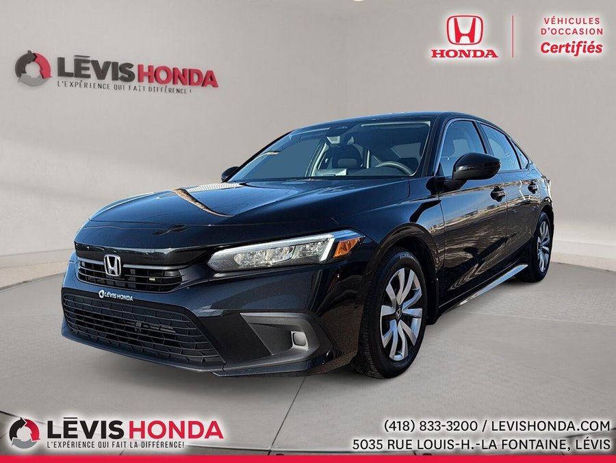 2022 Honda Civic LX 2022 Black