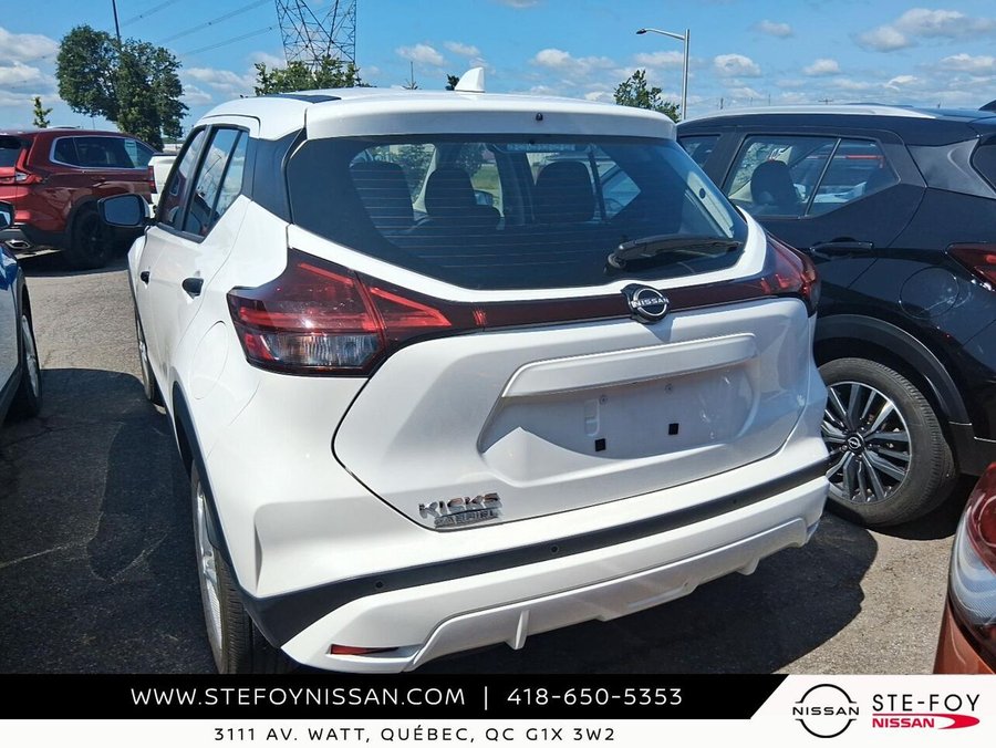 Nissan KICKS S TA S6821 2024 Blanc