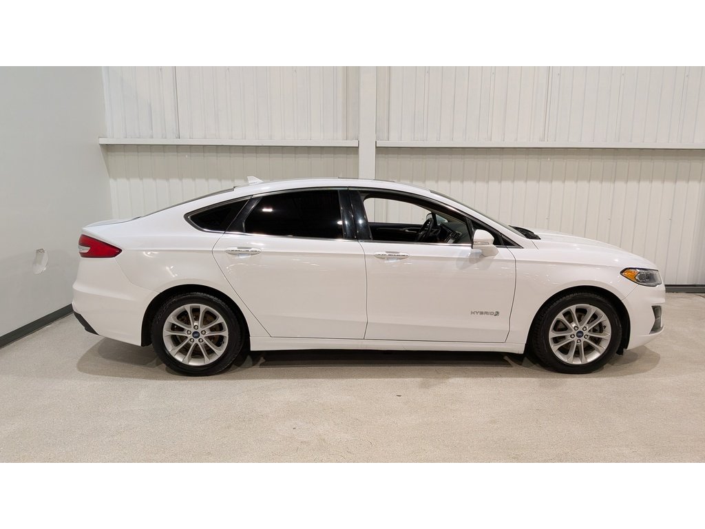 Ford Fusion Hybrid SEL FWD 2019 Blanc Val-David - photo #6