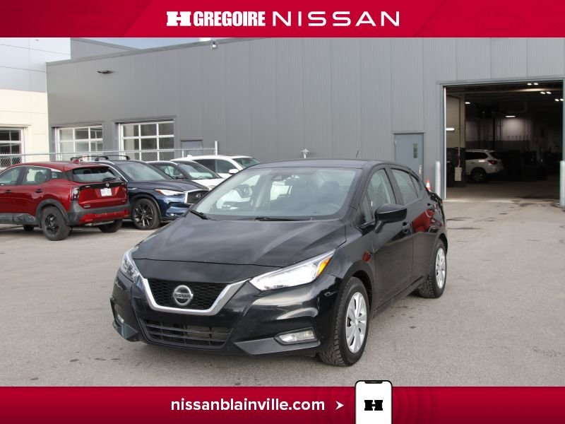 2022 Nissan Versa Black Blainville - photo #2