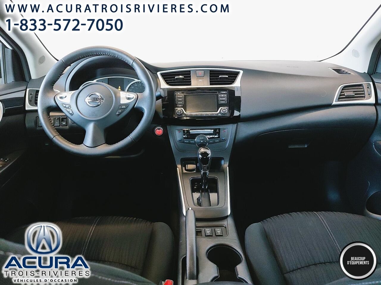 Nissan Sentra SV 2018 Blanc Trois-Rivières - photo #12