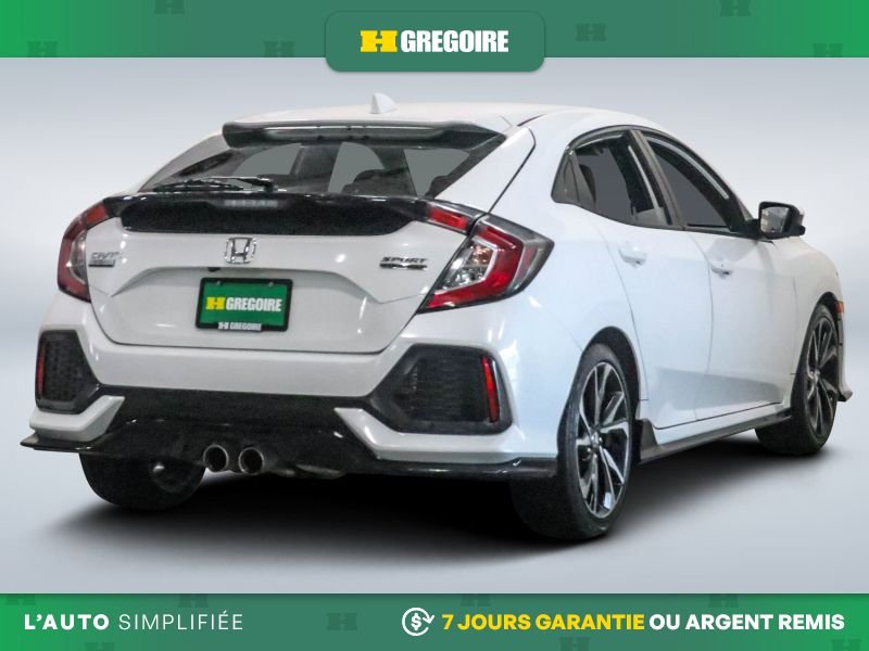 Honda Civic 2019 Blanc Laval - photo #8
