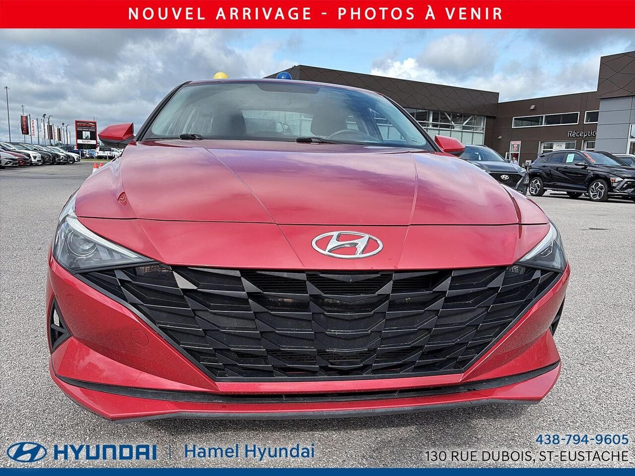 Hyundai Elantra 2021 Rouge Saint-Eustache - photo #2
