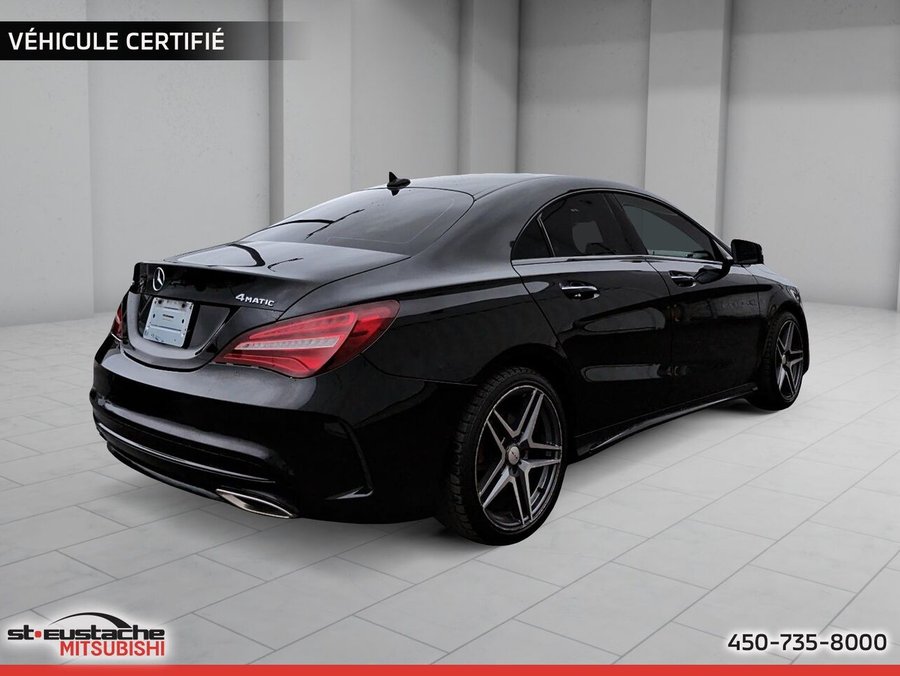 Mercedes-Benz CLA CLA 250 COUPÉ 4MATIC-CUIR-TOIT PANORAMIQUE-BANC CHAUFFANTS 2019 Noir