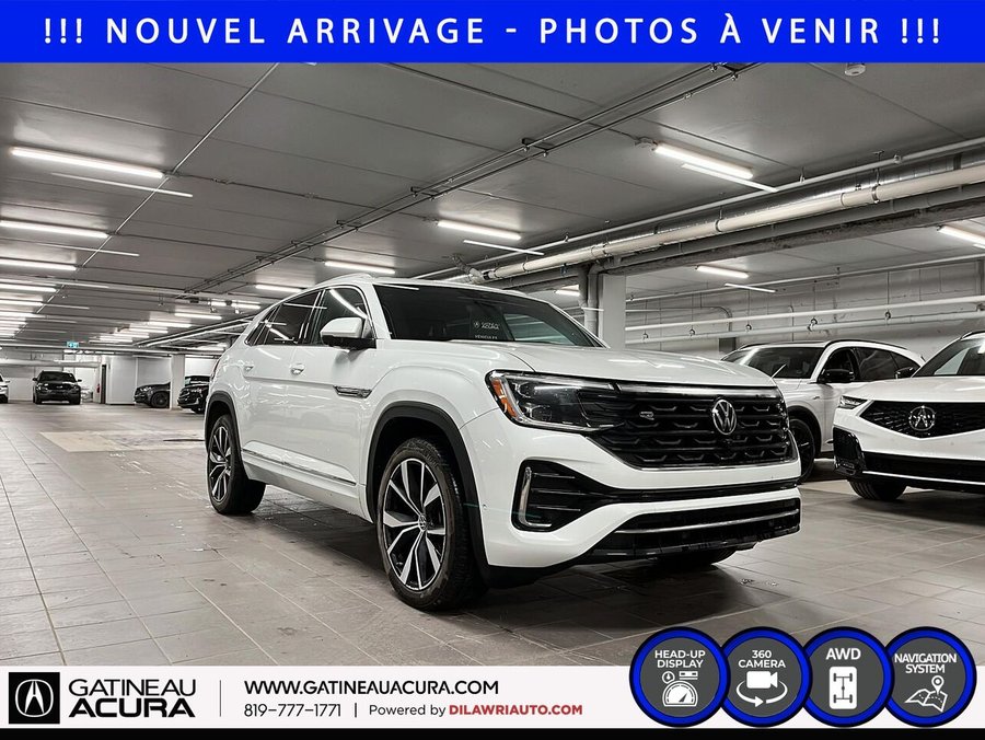 Volkswagen Atlas Cross Sport *** UN PROPRIO + CLEAN CARFAX + BAS KILOMÉTRAGE*** 2024 Blanc