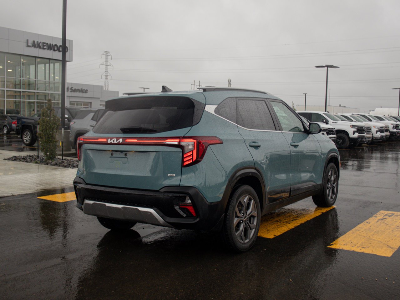 2025 Kia Seltos EX AWD Blue Sherwood Park - photo #9