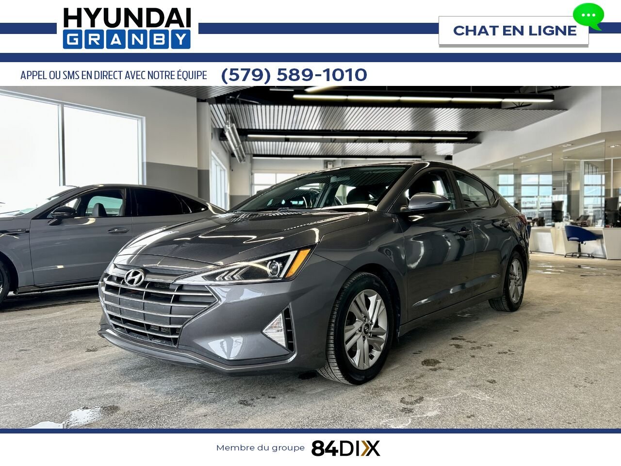 Hyundai Elantra 2020 Gris Granby - photo #3
