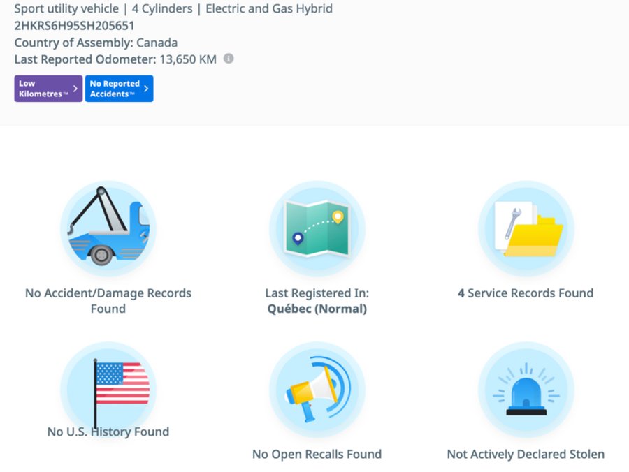 Honda CR-V Hybrid 2025 2025 Noir