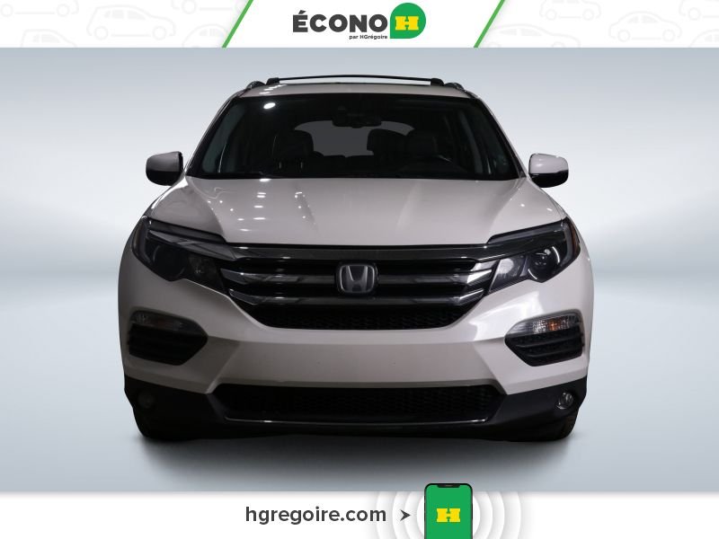 Honda Pilot 724884 | TOURING AUTO A/C TOIT CUIR GR ELECT CAM 2018 Blanc Laval - photo #1