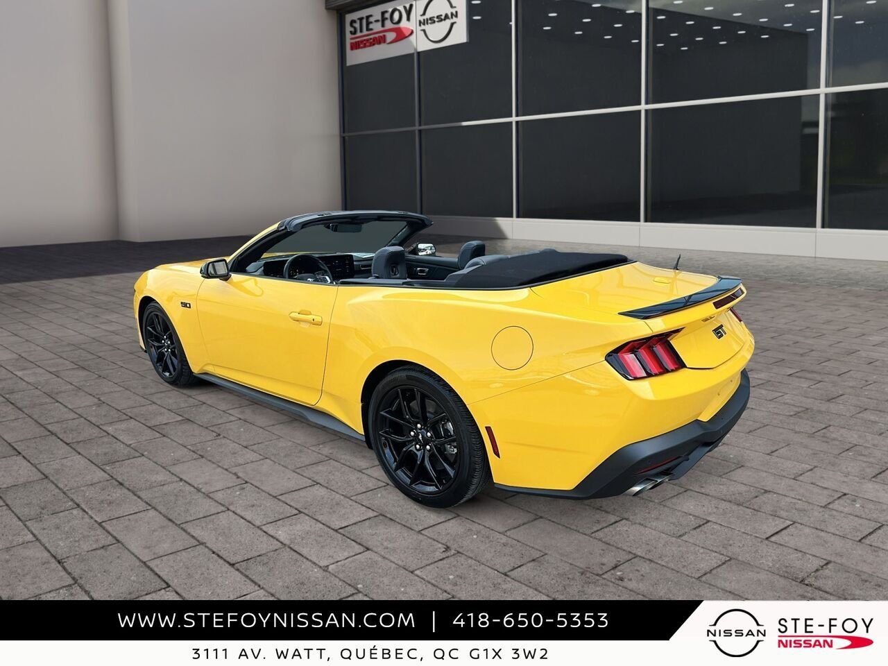 2024 Ford Mustang Yellow Ste-Foy - photo #2