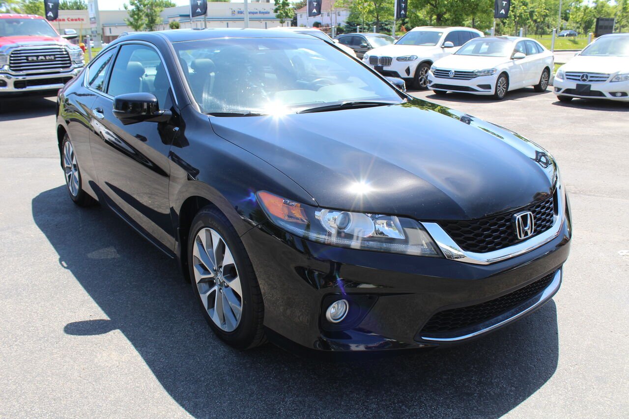 2013 Honda Accord Coupe VIN: 1HGCT1B85DA801943 Black Sainte-Rose - photo #4