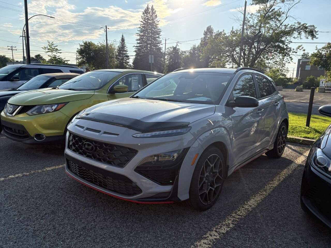 2022 Hyundai Kona N Grey Blainville - photo #0
