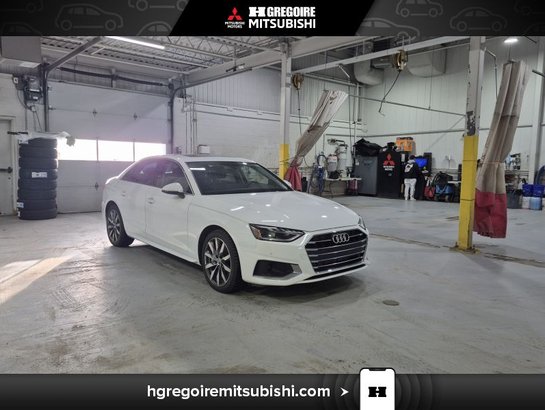 Audi A4 2020 2020 Blanc