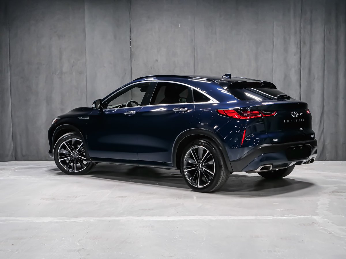 Infiniti QX55 ESSENTIAL ProASSIST 2022 Bleu Montréal - photo #3