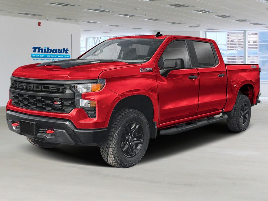 CHEVROLET SILVERADO 1500 Custom Trail Boss cabine multiplace 4RM 157 po 2026 Rouge