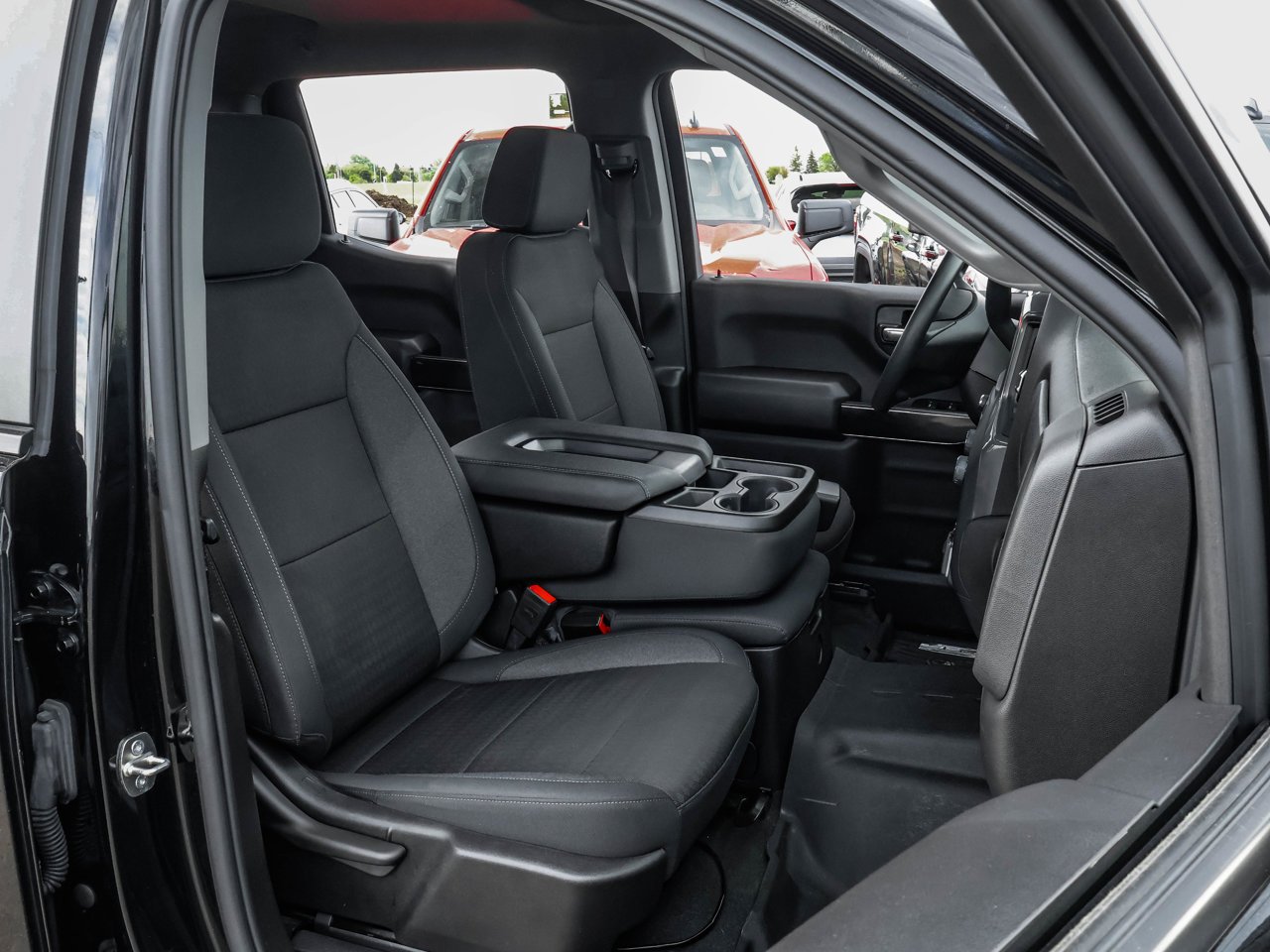 2024 Chevrolet Silverado 1500 4WD Crew Cab 147 Custom Trail Boss Black Sherwood Park - photo #14